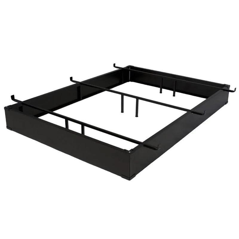 Queen Size Hotel Style Metal Bed Frame Bed Base - 10-inch High by HomePacific