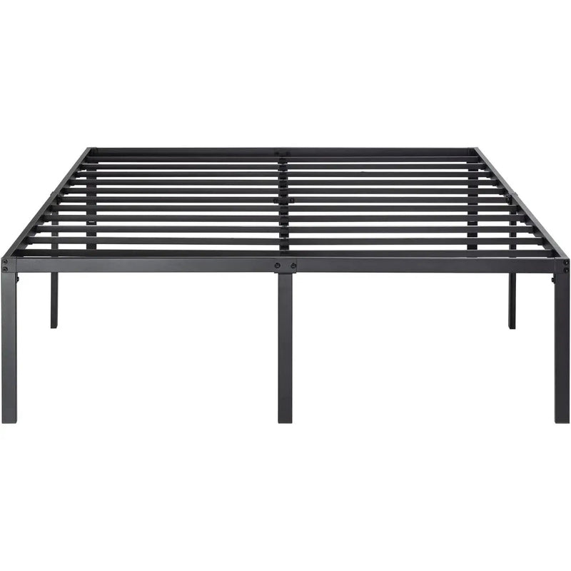 Queen 18-inch Metal Platform Bed Frame with Under-Bed Storage Space by HomePacific