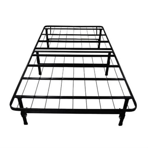 Queen size Black Metal Platform Bed Frame by HomePacific