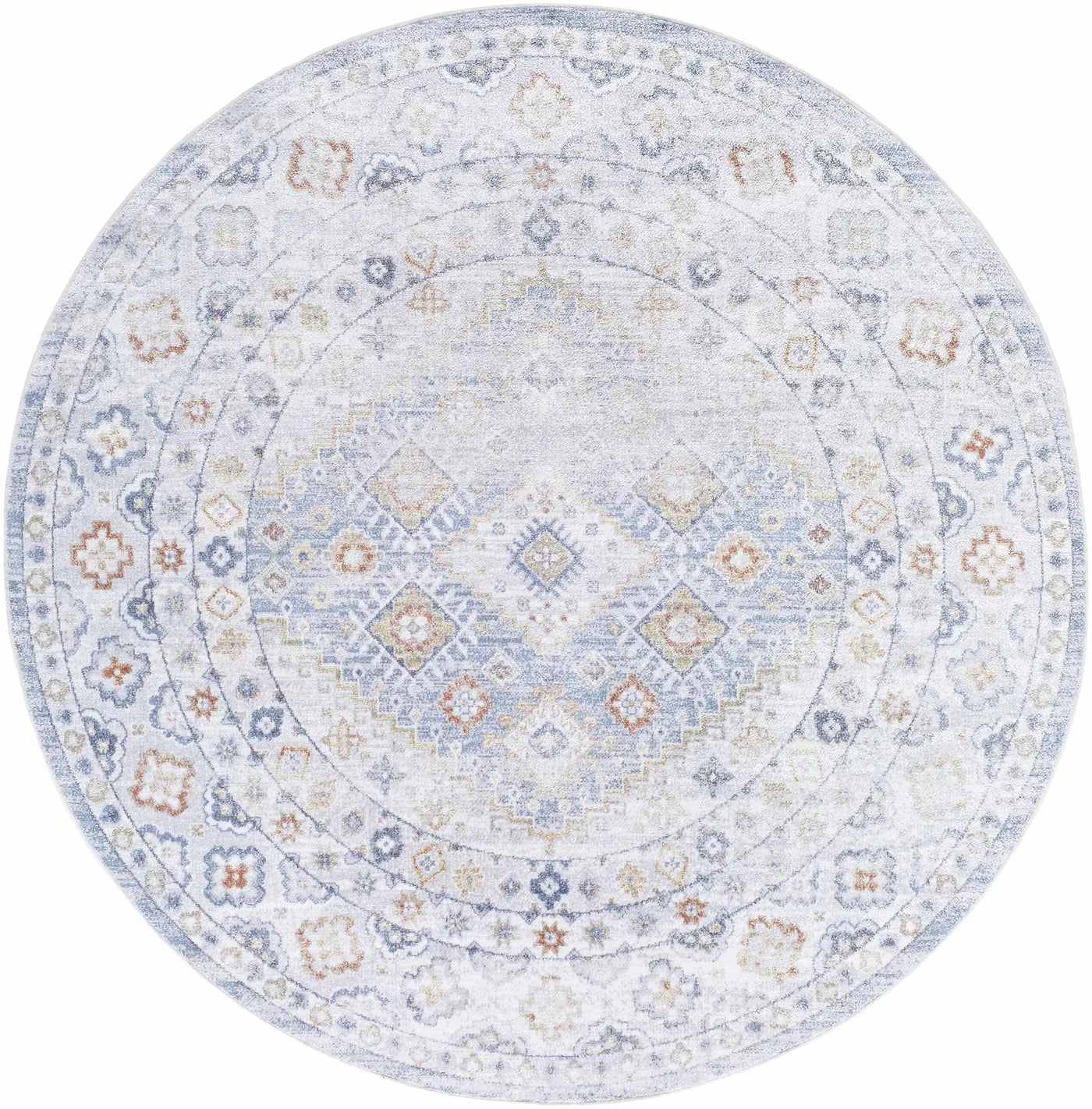 Agaton Blue Washable Area Rug by Boutique Rugs