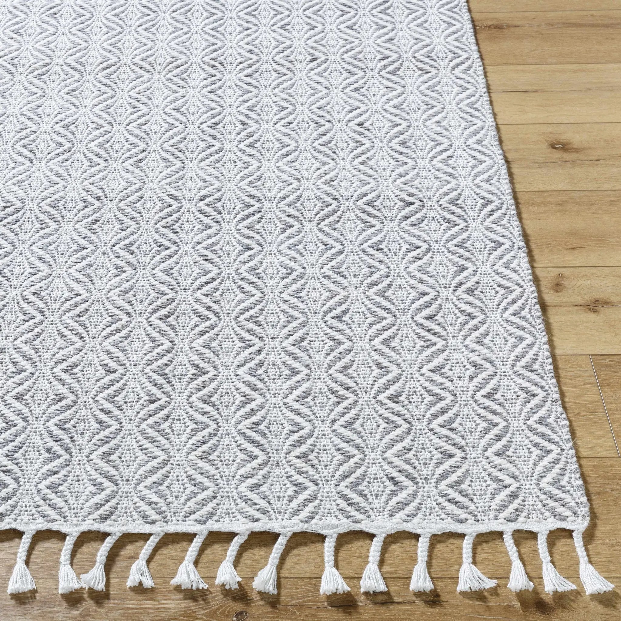 Anelia Medium Gray Area Rug - Clearance by Boutique Rugs