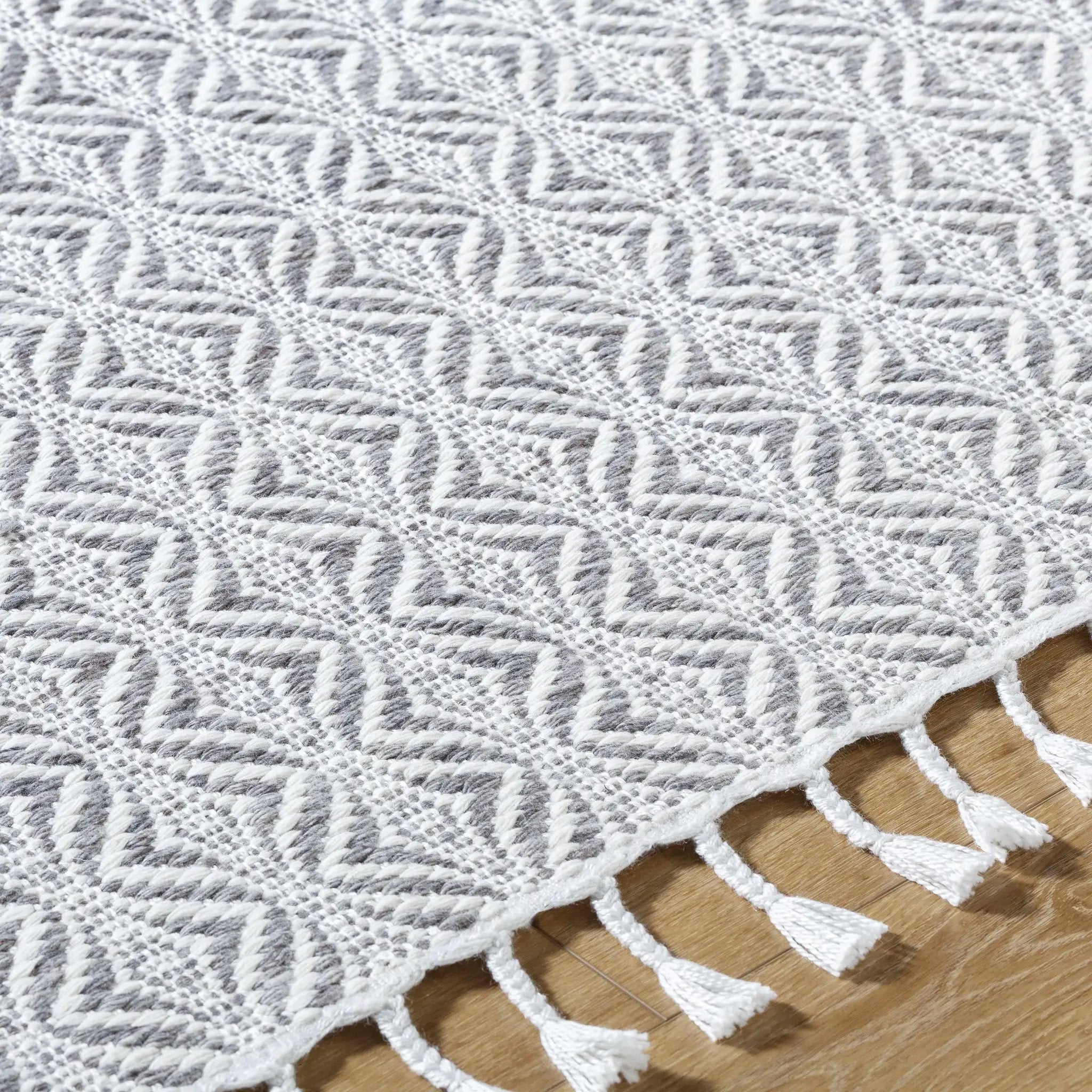 Anelia Medium Gray Area Rug - Clearance by Boutique Rugs