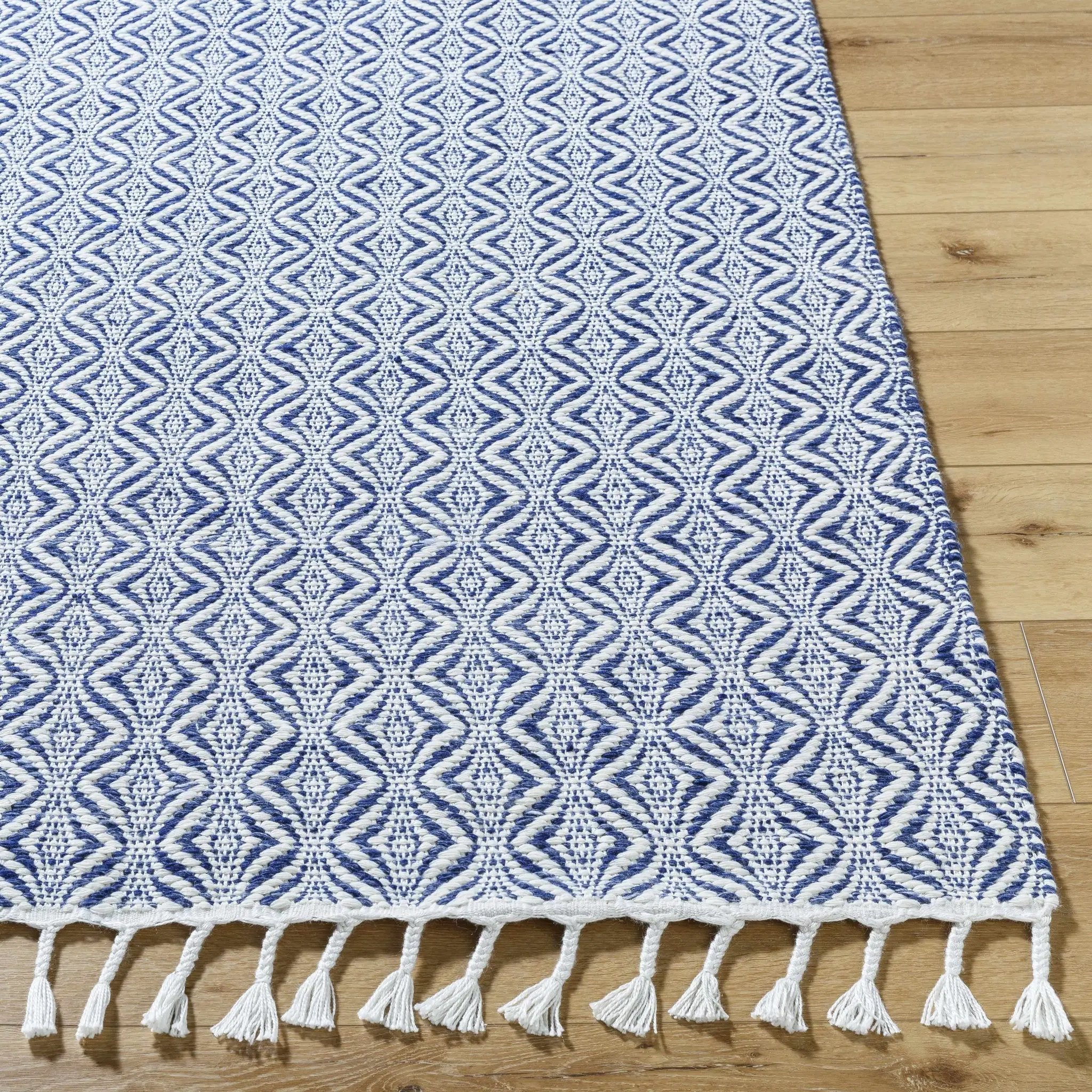 Anelia Indigo Area Rug - Clearance by Boutique Rugs