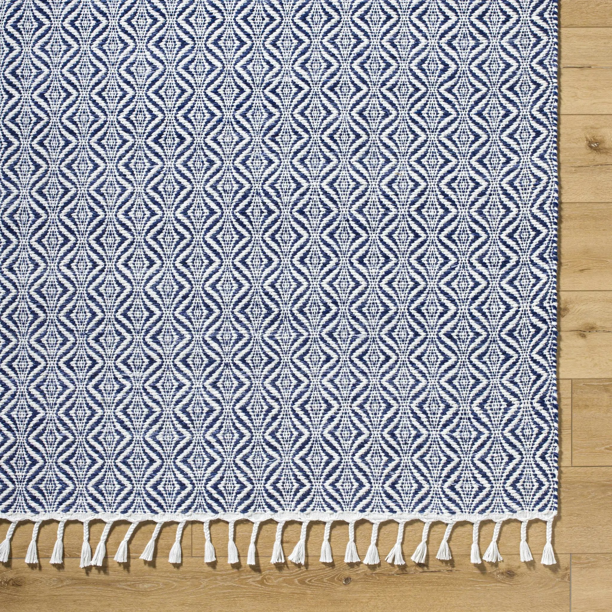 Anelia Indigo Area Rug - Clearance by Boutique Rugs