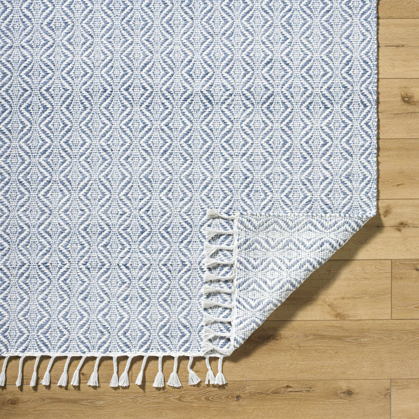 Anelia Sky Blue Area Rug - Clearance by Boutique Rugs