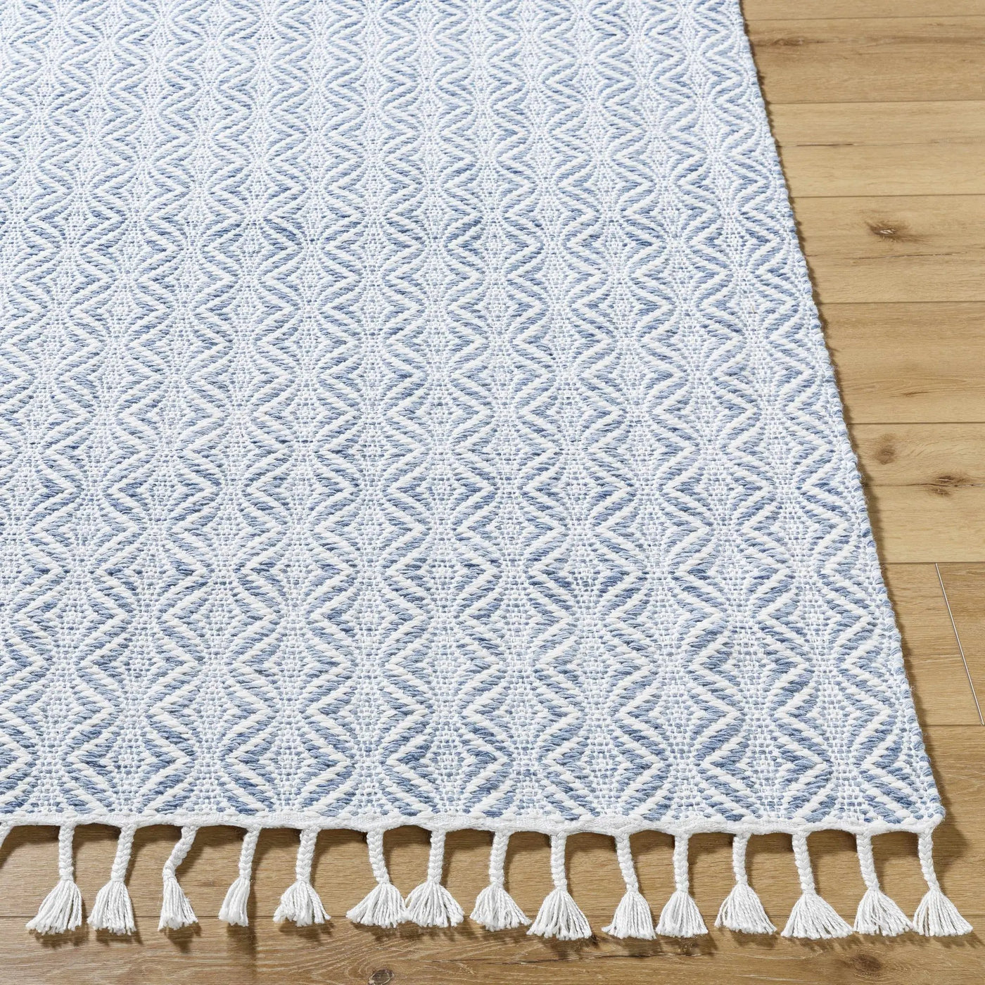 Anelia Sky Blue Area Rug - Clearance by Boutique Rugs
