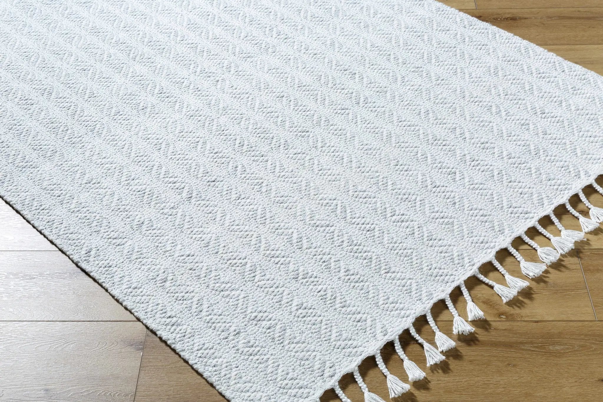 Anelia Powder Blue Area Rug - Clearance by Boutique Rugs