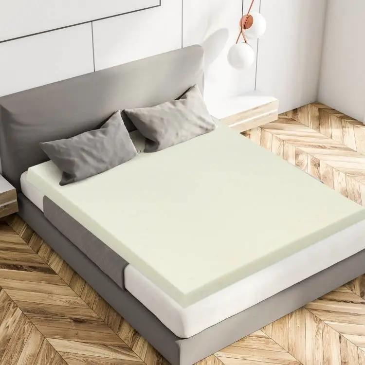 Queen size 3-inch Thick Soft Comfort Foam Mattress Topper by HomePacific