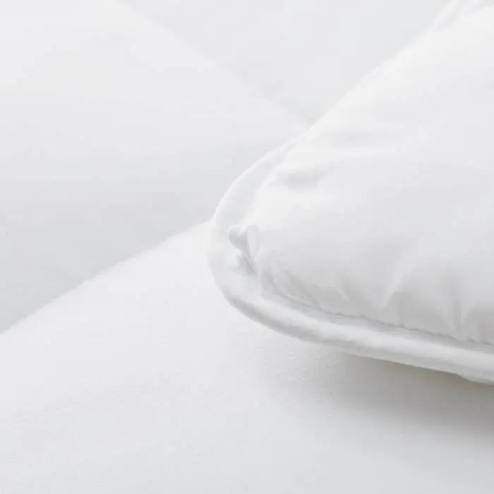 Queen Size Cozy All Seasons Plush White Polyester Down Alternative Comforter by HomePacific