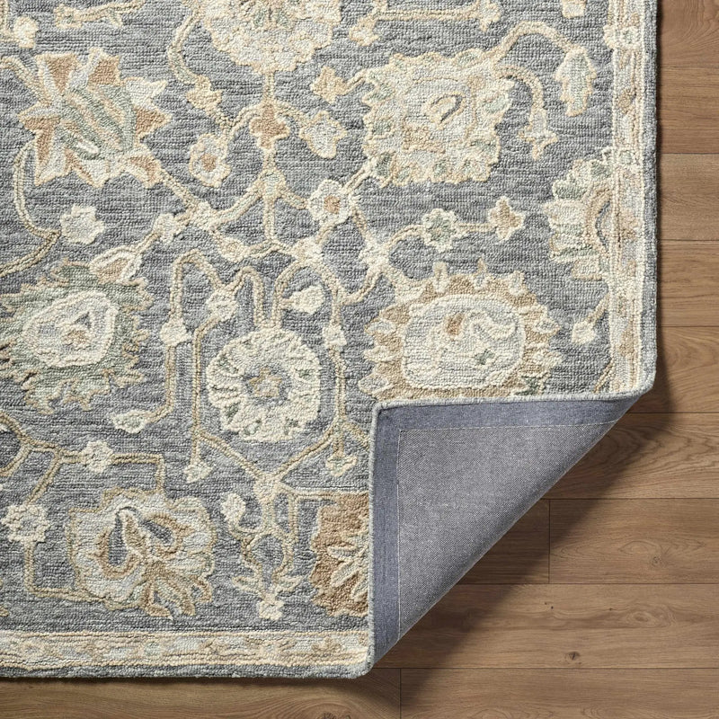 Auryon Hand Tufted Oushak Wool Area Rug by Boutique Rugs