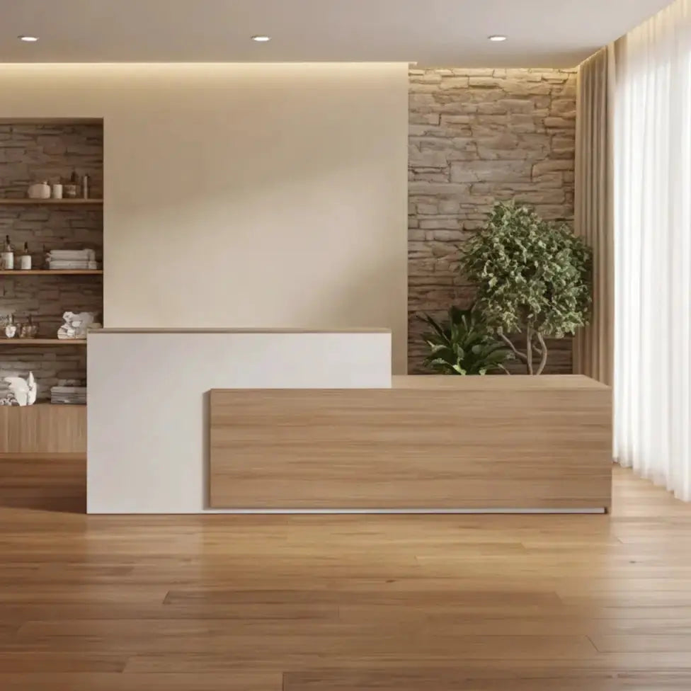 Lavien · Front Office Lobby Desk by Arc Grove