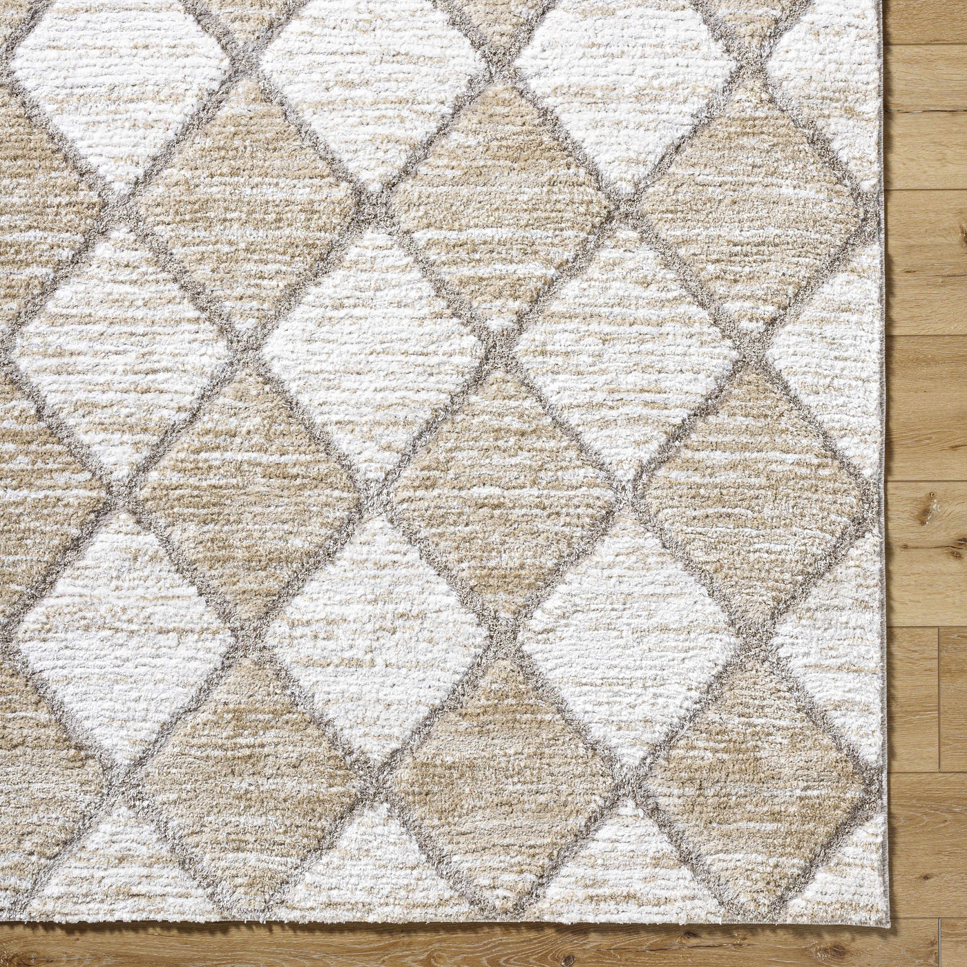 Aideen Cream Shag Area Rug - Clearance by Boutique Rugs
