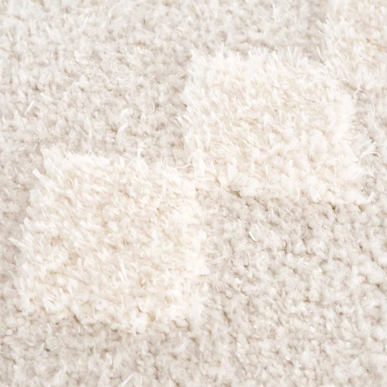 Hija Cream High-Low Area Rug - Clearance by Boutique Rugs