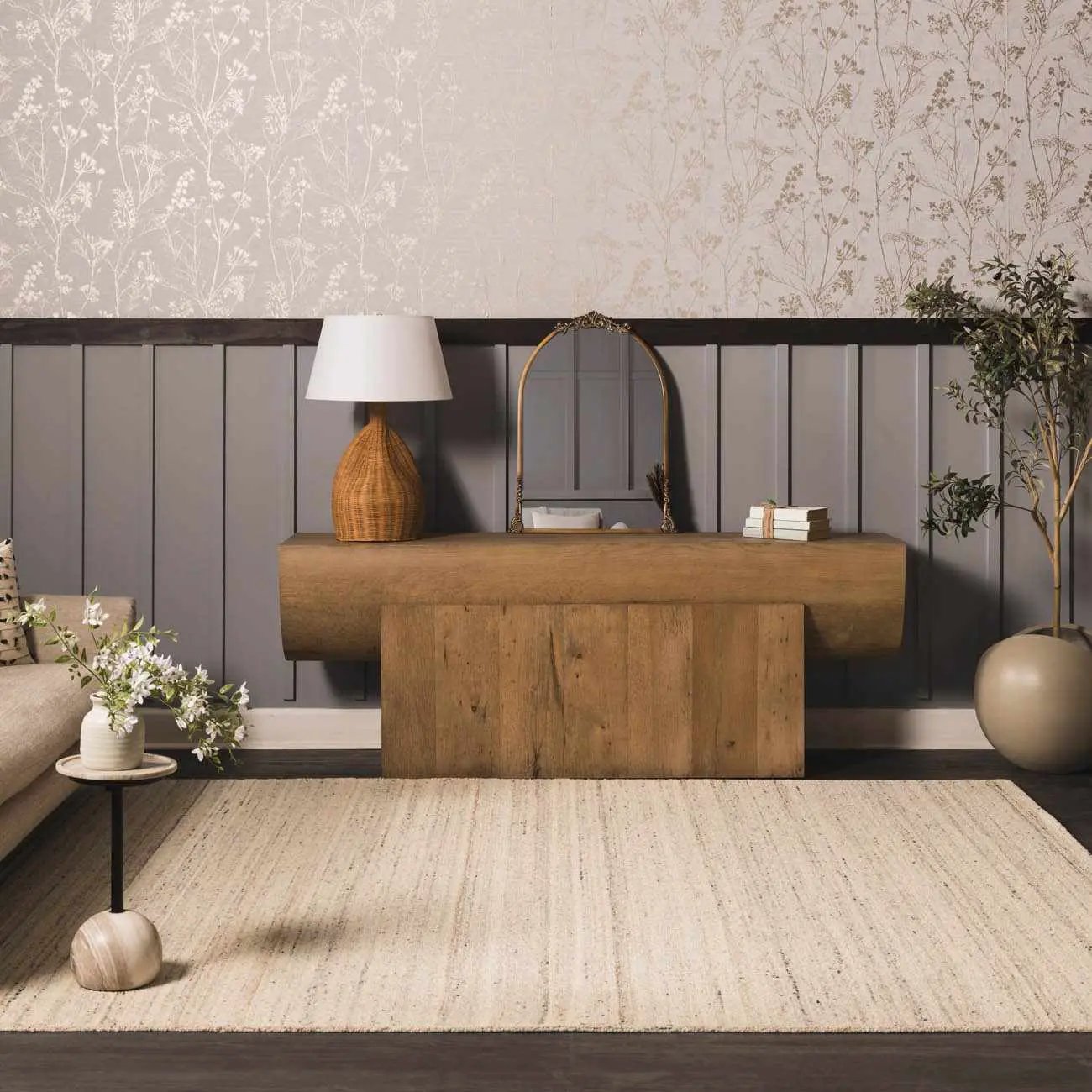 Capote Ivory Area Rug by Boutique Rugs