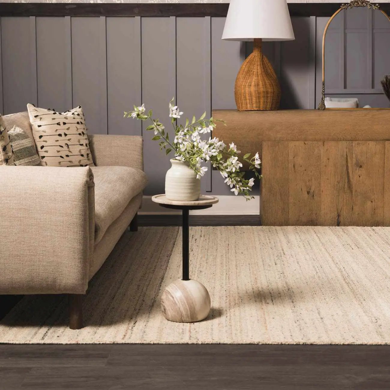 Capote Ivory Area Rug by Boutique Rugs
