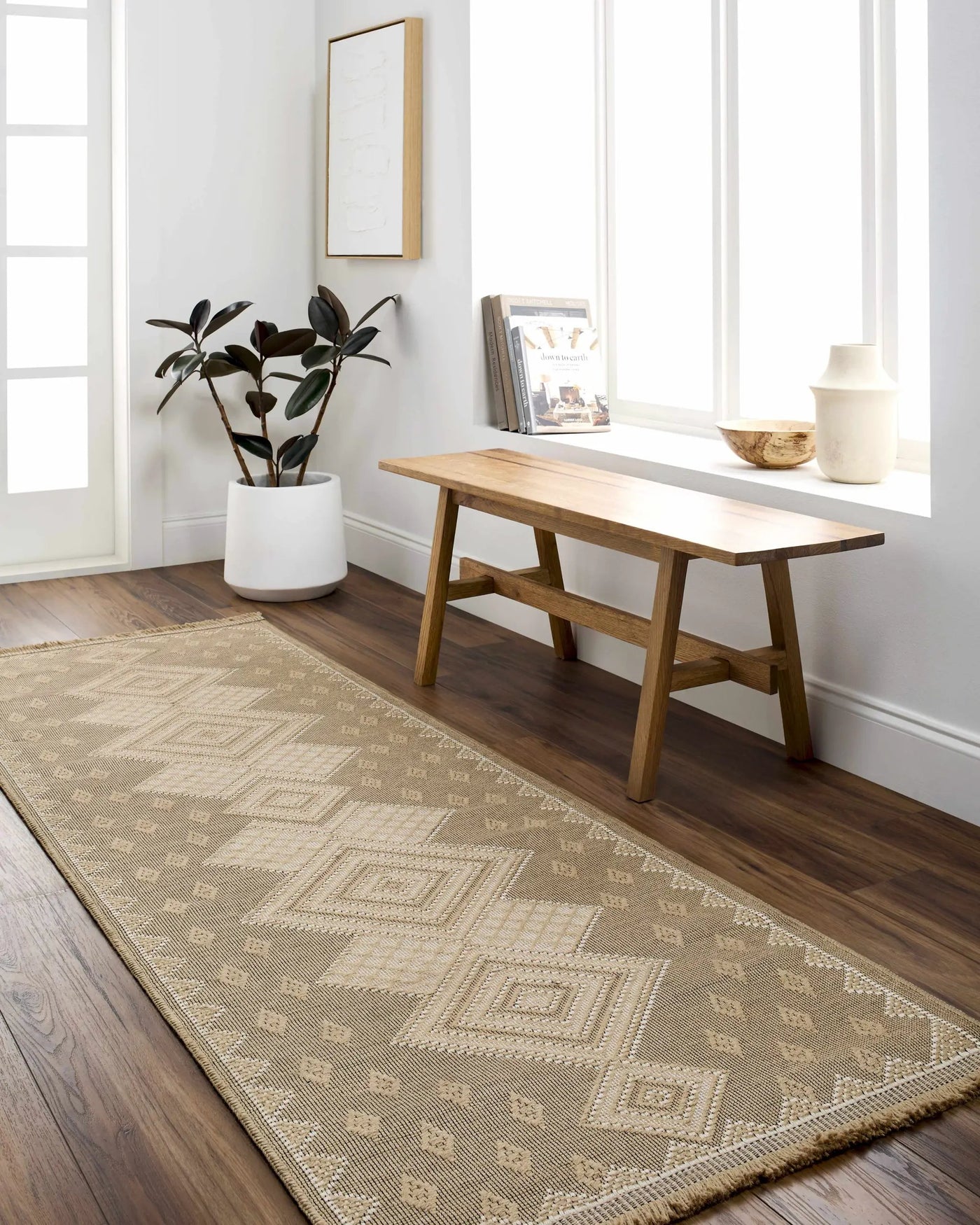 Ragni Washable Jute Rug - Clearance by Boutique Rugs
