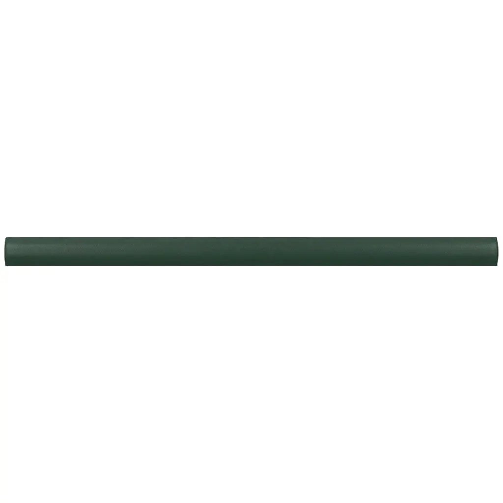 Green 0.5x8 Matte Ceramic Pencil Tile Trim (10 pack, 0.3 sq ft/case) by Apollo Tile