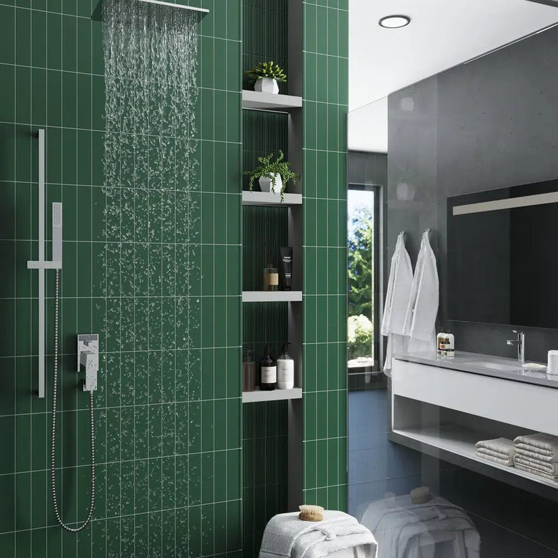 Green 2x8 Matte Ceramic Subway Tile (60 pack, 6.48 sq ft/case) by Apollo Tile