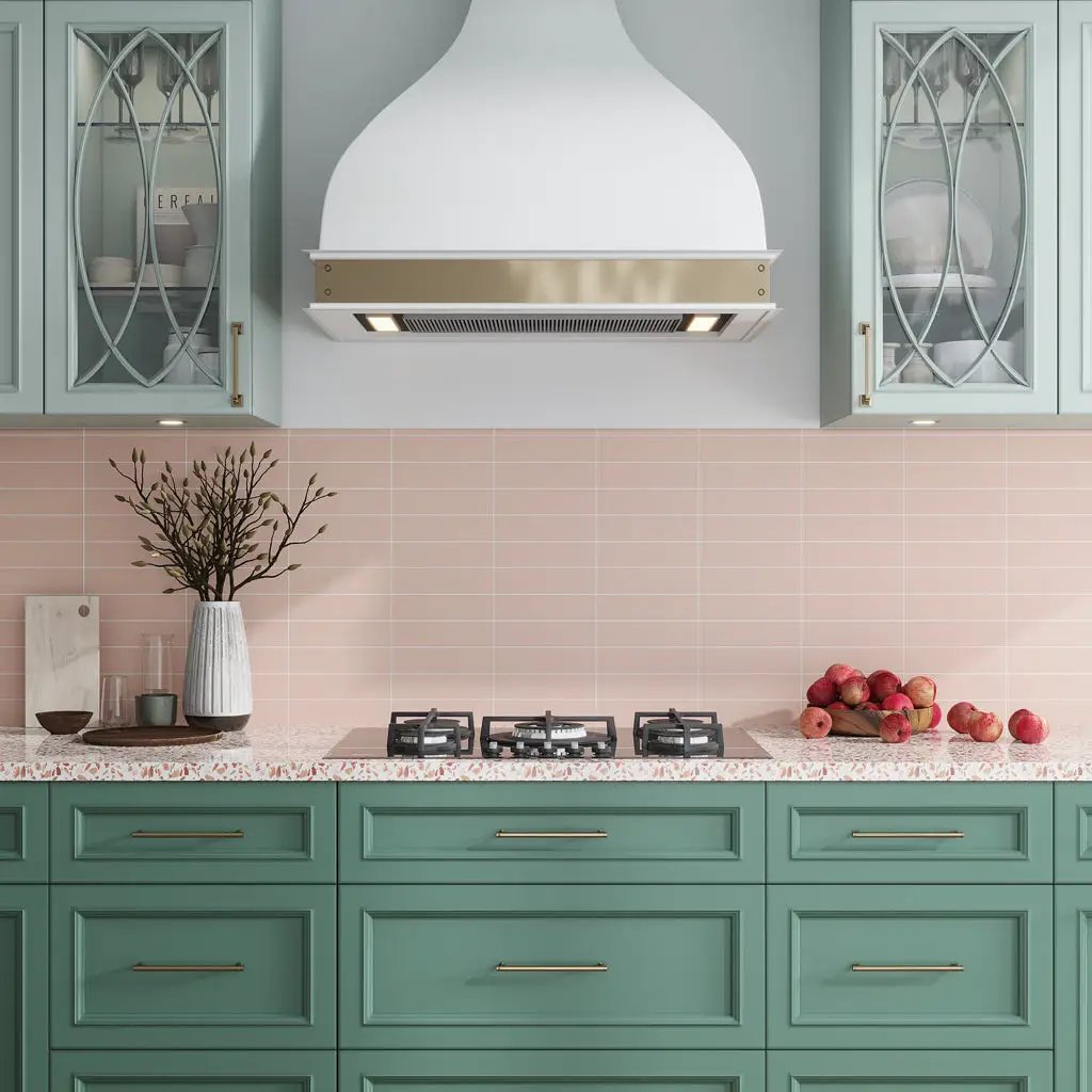 Pink 2x8 Matte Ceramic Subway Tile (60 pack, 6.46 sq ft/case) by Apollo Tile