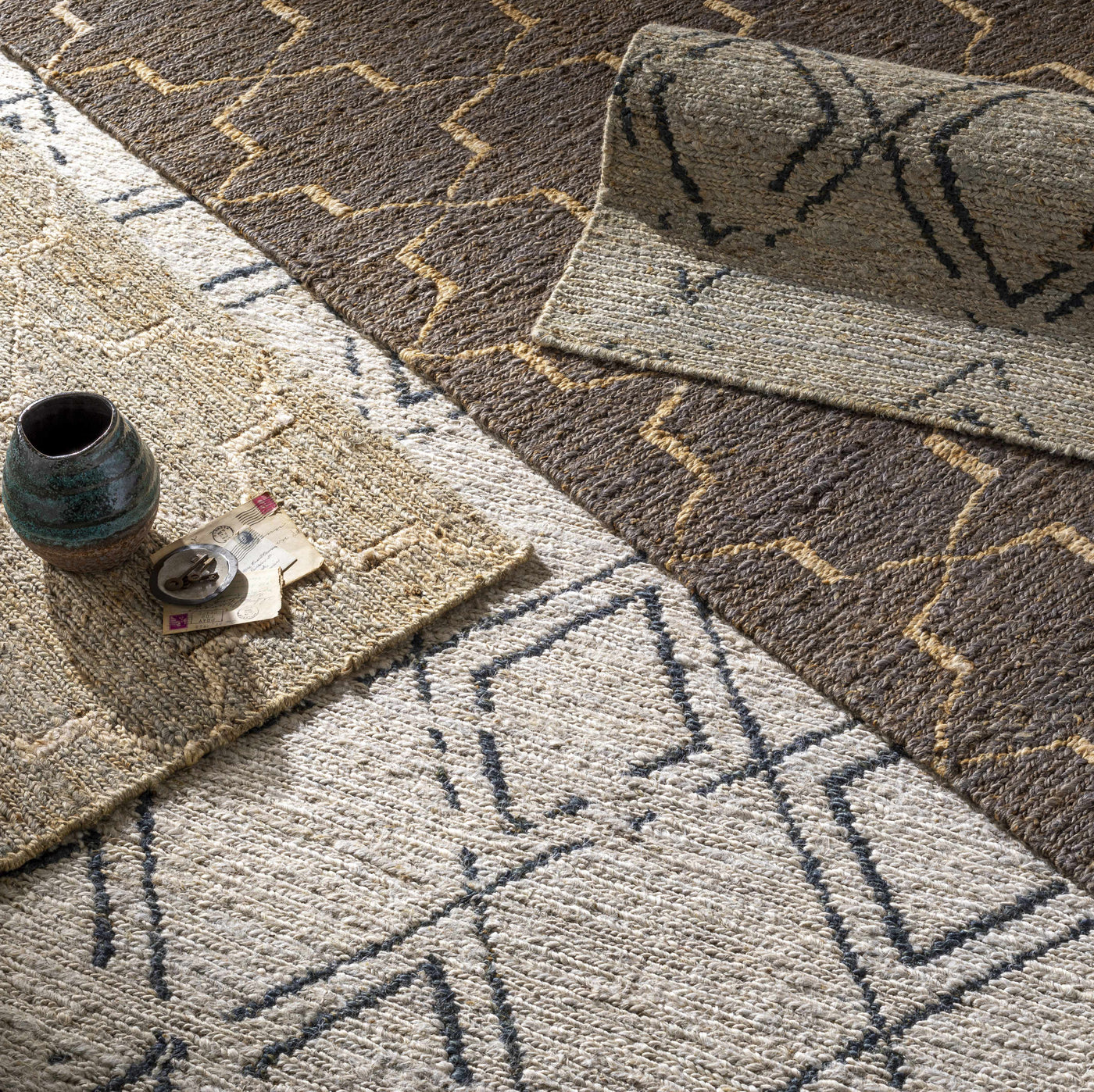 Monkstown Jute Carpet - Clearance by Boutique Rugs