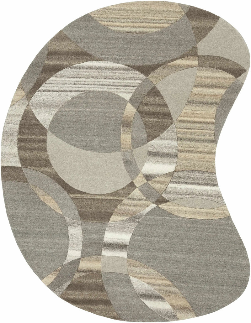 Rillton Modern Wool Rug by Boutique Rugs