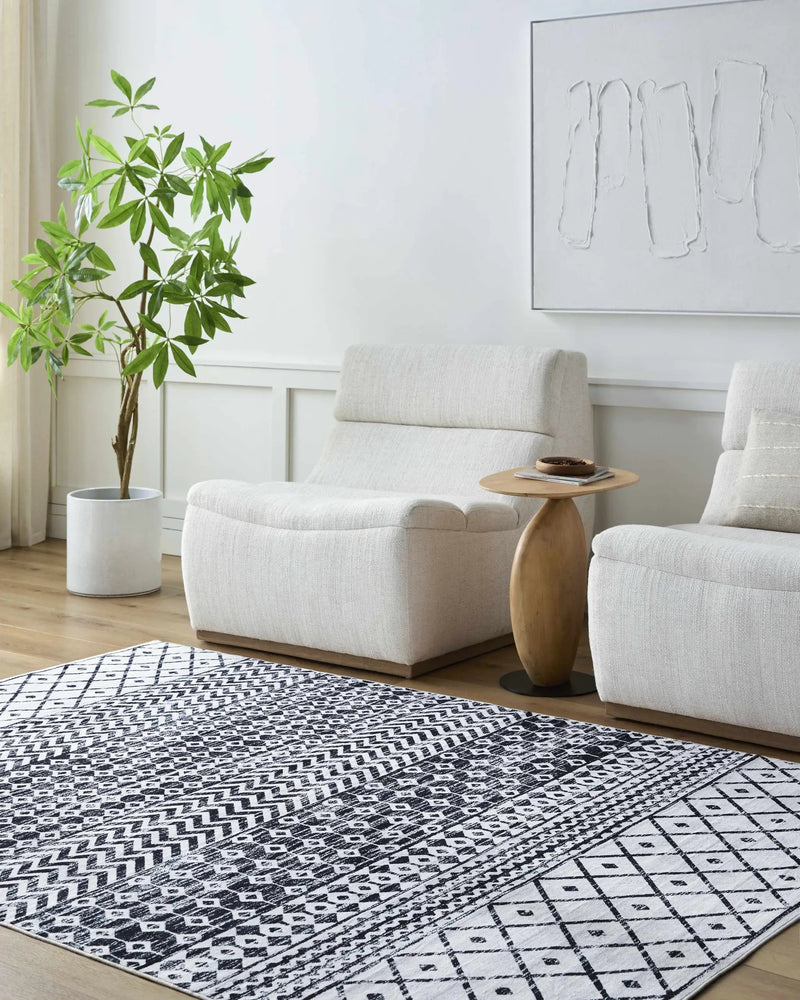 Royko Washable Area Rug - Clearance by Boutique Rugs
