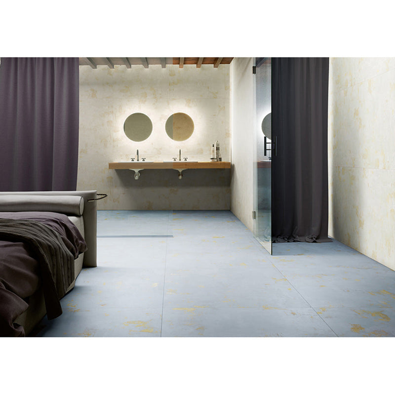 Light Blue 24x24 Natural Square Porcelain Large Format Tile (4 pack, 15.27 sq ft/case), photo 3 of 4