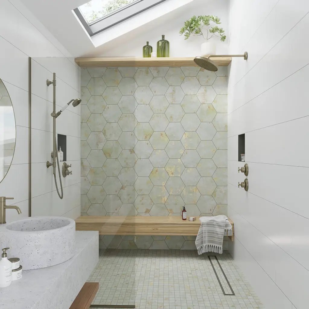 Moss Green 12x12 Natural Uniform Square Porcelain Mosaic Tile (8 pack, 7.62 sq ft/case) by Apollo Tile