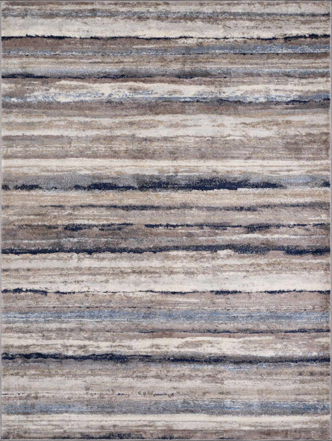 Aldavilla Abstract Striped Area Rug by Boutique Rugs