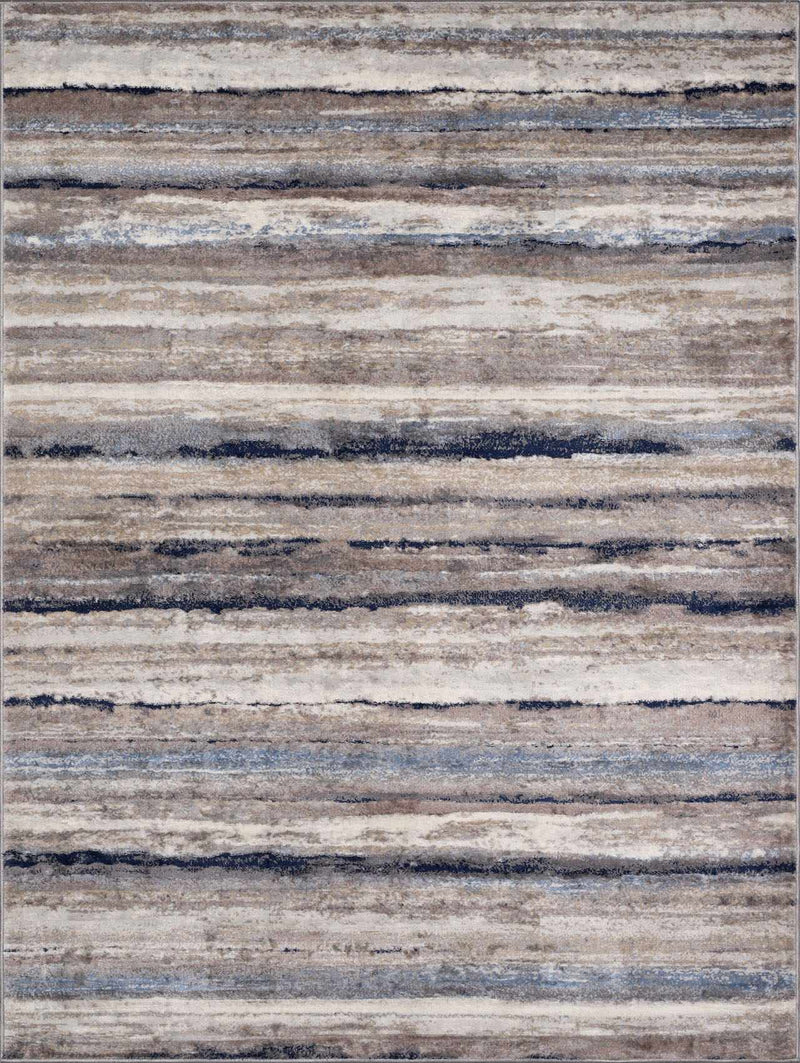 Aldavilla Abstract Striped Area Rug by Boutique Rugs