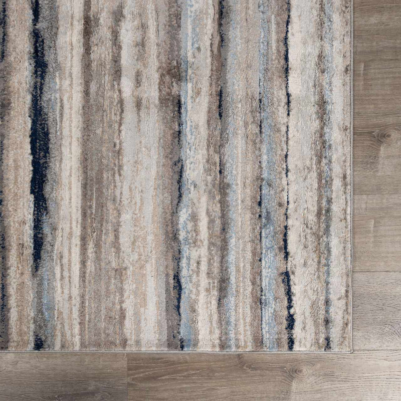 Aldavilla Abstract Striped Area Rug by Boutique Rugs