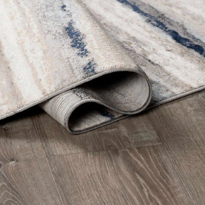 Aldavilla Abstract Striped Area Rug by Boutique Rugs