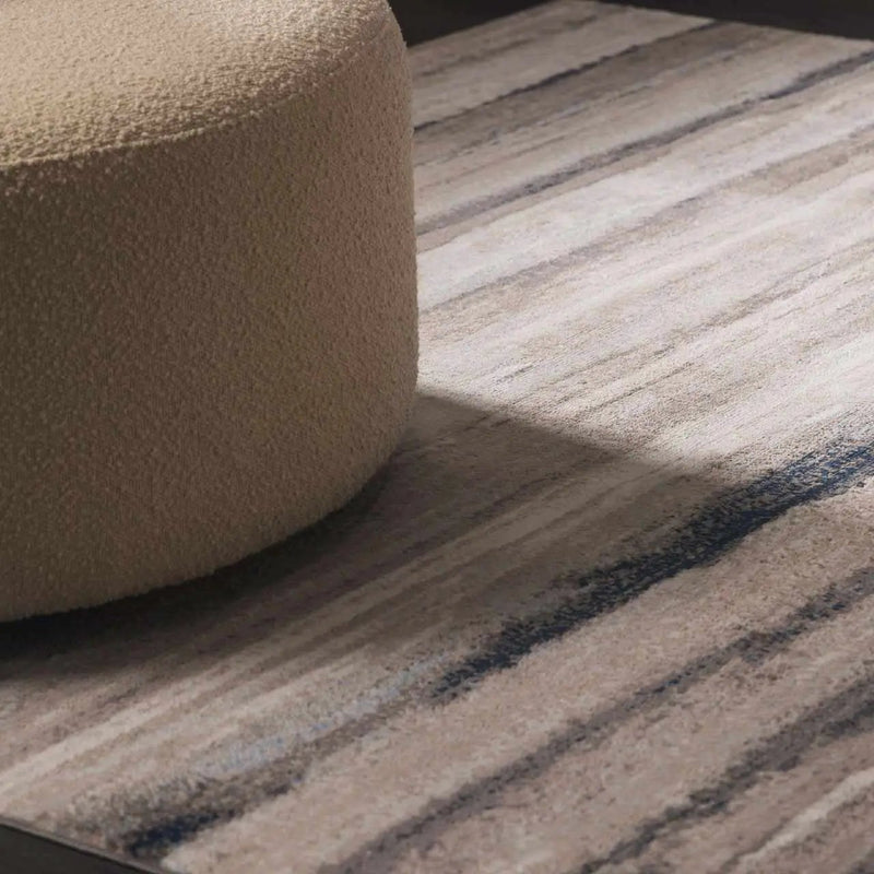 Aldavilla Abstract Striped Area Rug by Boutique Rugs