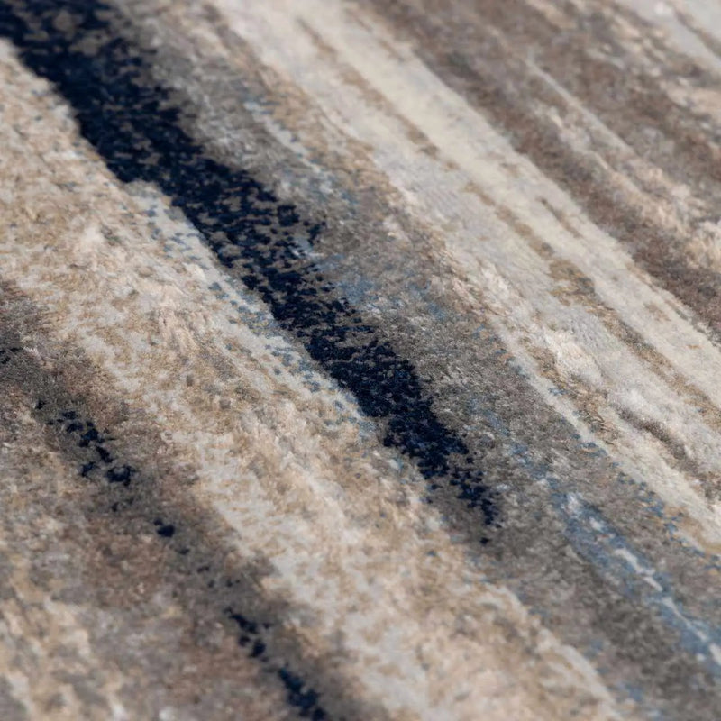 Aldavilla Abstract Striped Area Rug by Boutique Rugs