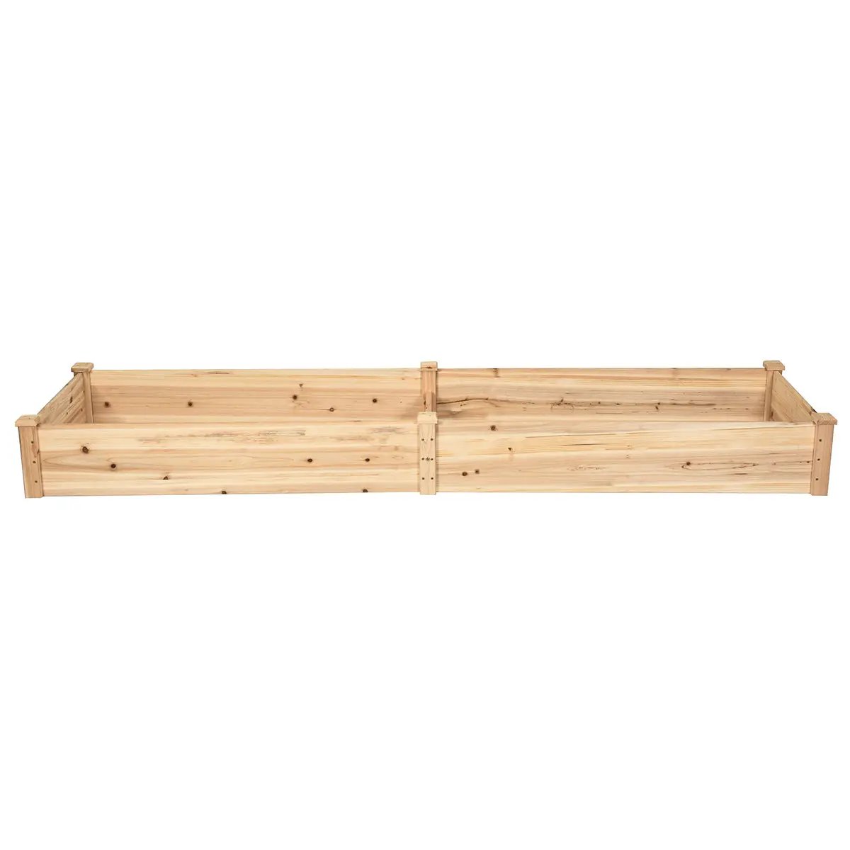 Wooden Vegetable Raised Garden Bed for Backyard Patio Balcony by DirectDeals