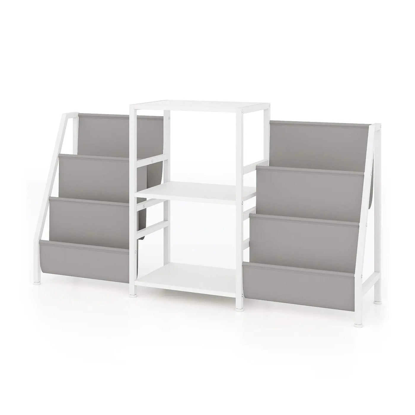 Record Player Stand for up to 200 Albums Turntable Display Stand with 3 Shelves by DirectDeals