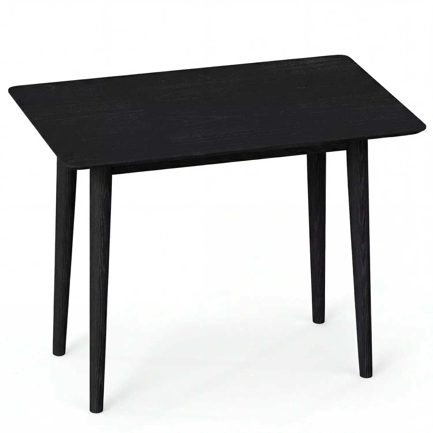 Rectangular Wooden Dining Table for 2-4 34 Inch Farmhouse Solid Wood Kitchen Table by DirectDeals