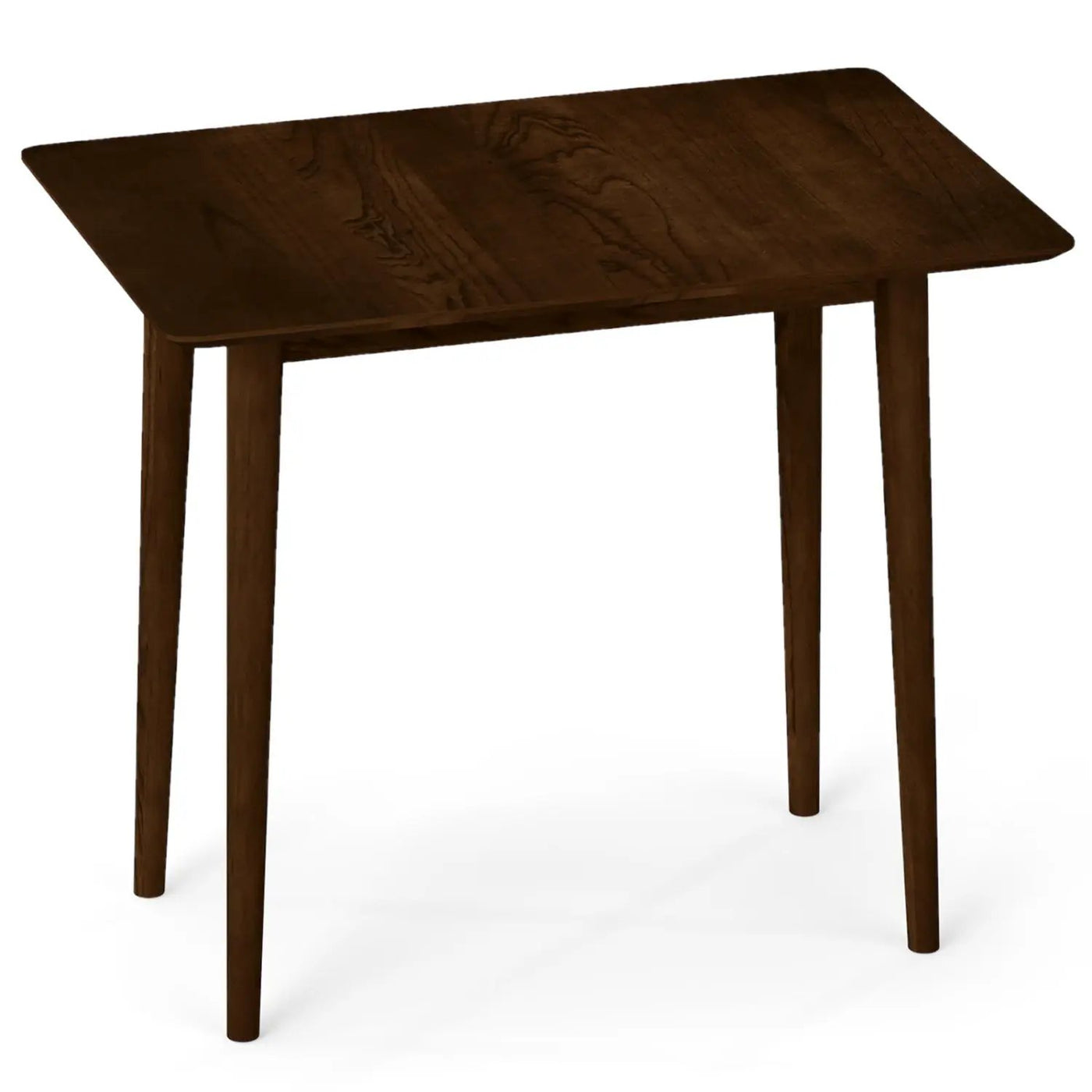 Rectangular Wooden Dining Table for 2-4 34 Inch Farmhouse Solid Wood Kitchen Table by DirectDeals