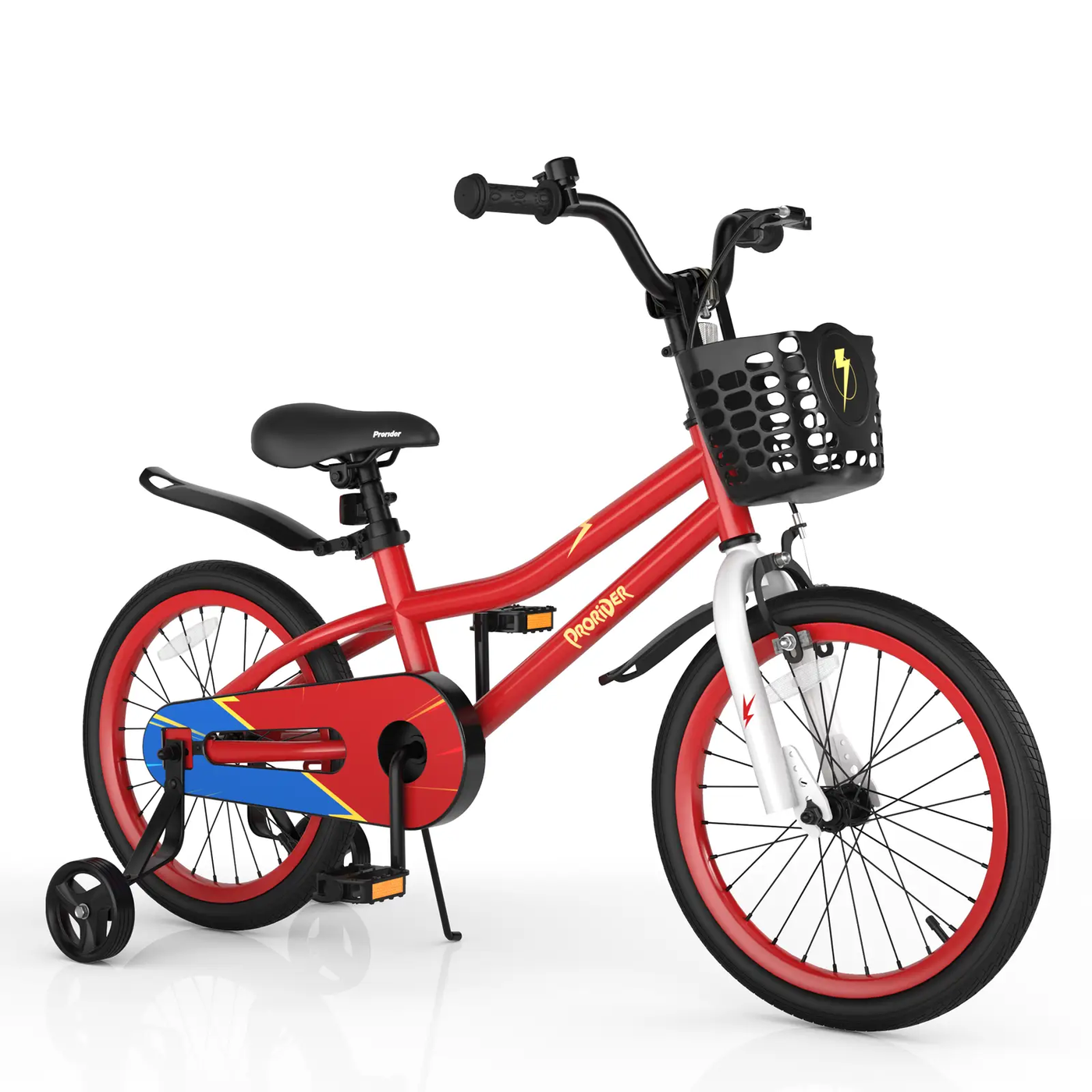 18 Feet Kids Bike with Removable Training Wheels by DirectDeals
