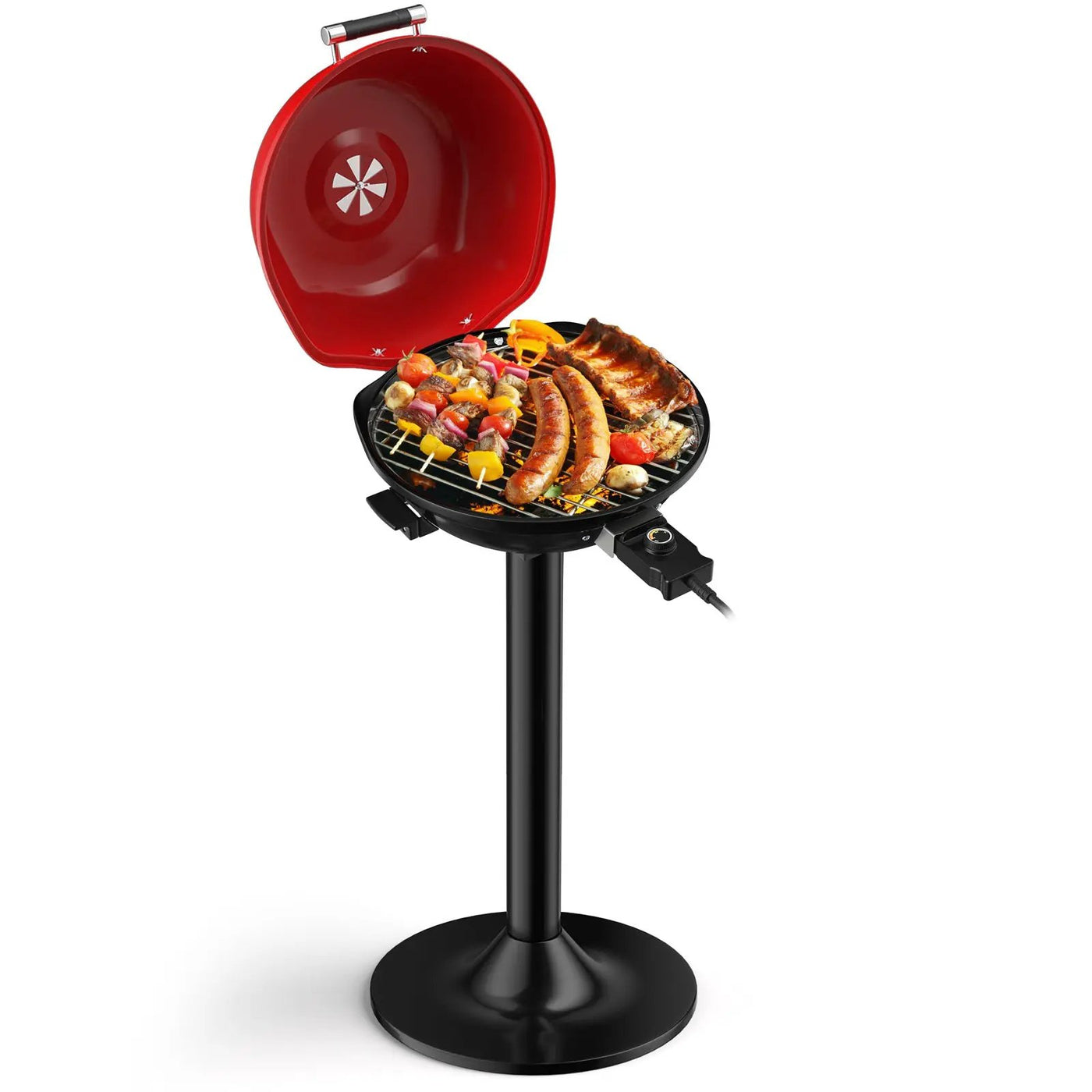 1600W Portable Electric BBQ Grill with Removable Non-Stick Rack by DirectDeals