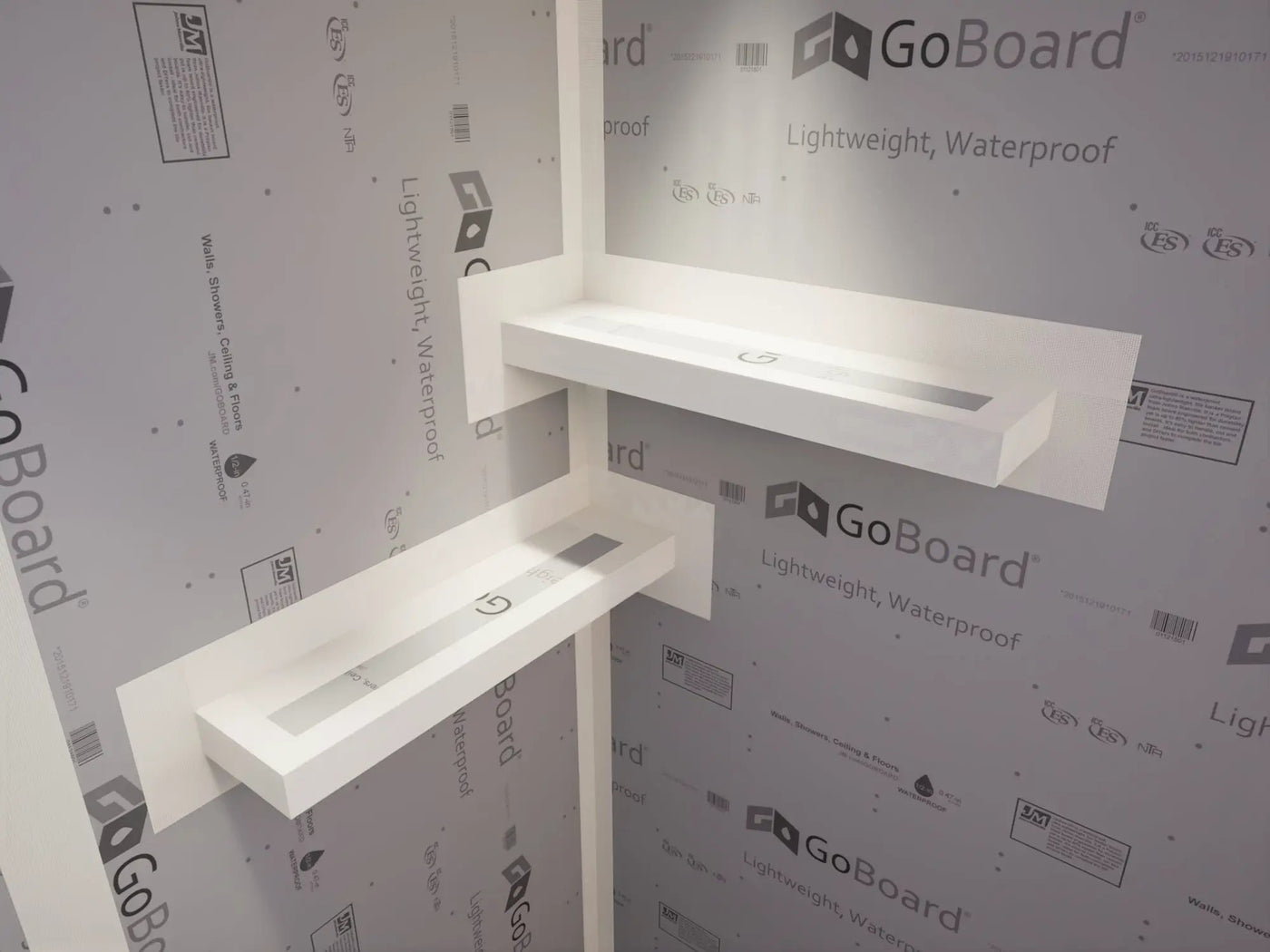 The Original™ Shower Shelf by The Original Granite Bracket