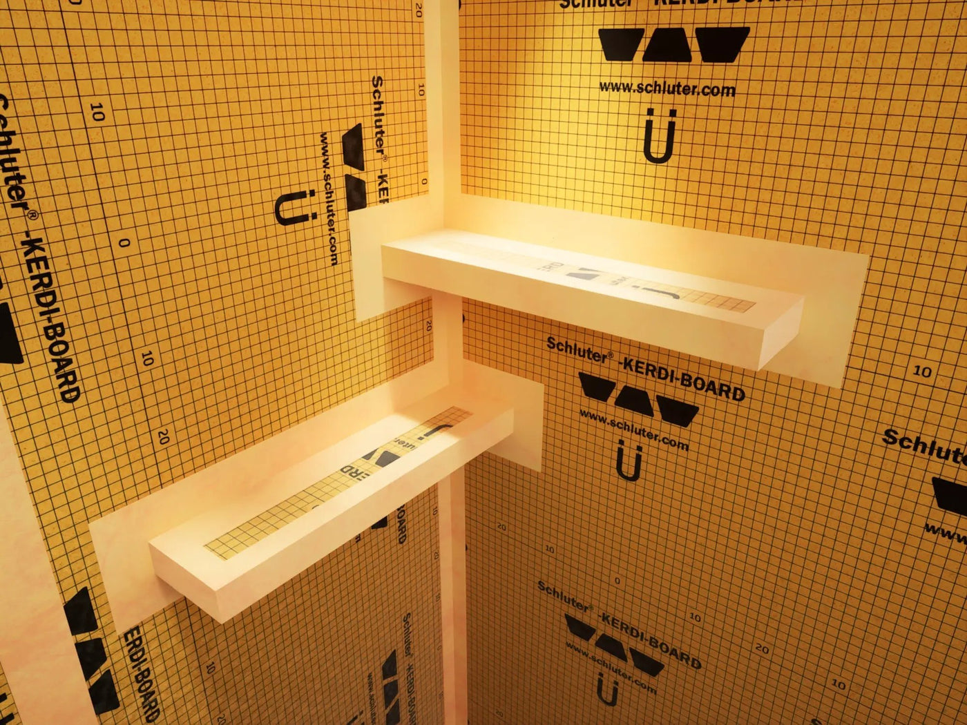The Original™ Shower Shelf by The Original Granite Bracket