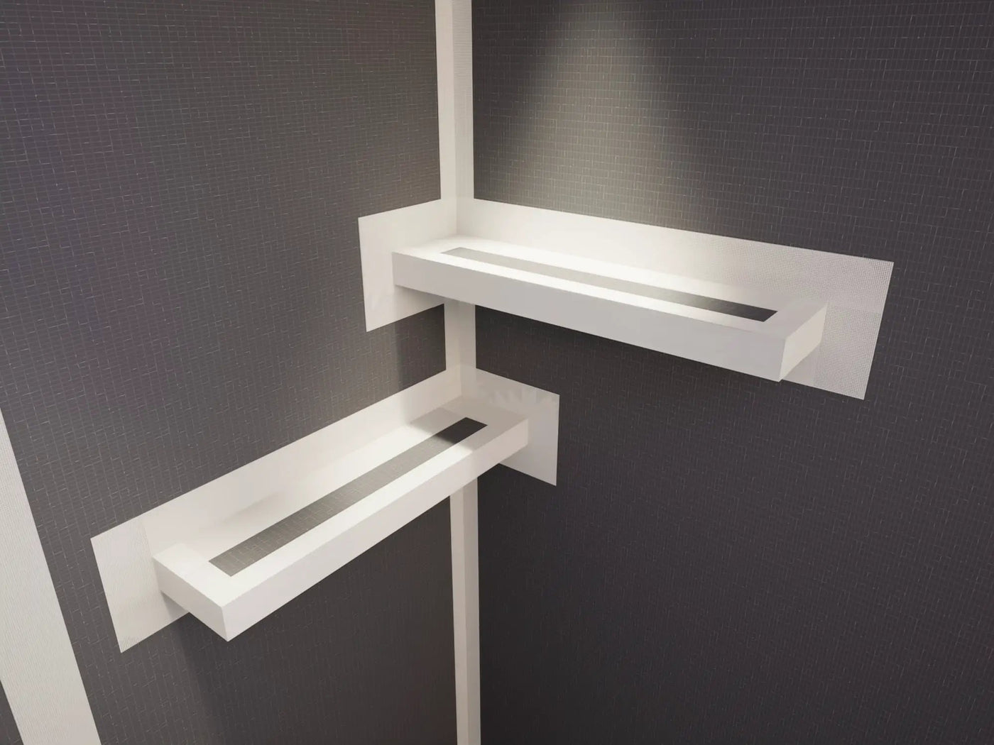 The Original™ Shower Shelf by The Original Granite Bracket