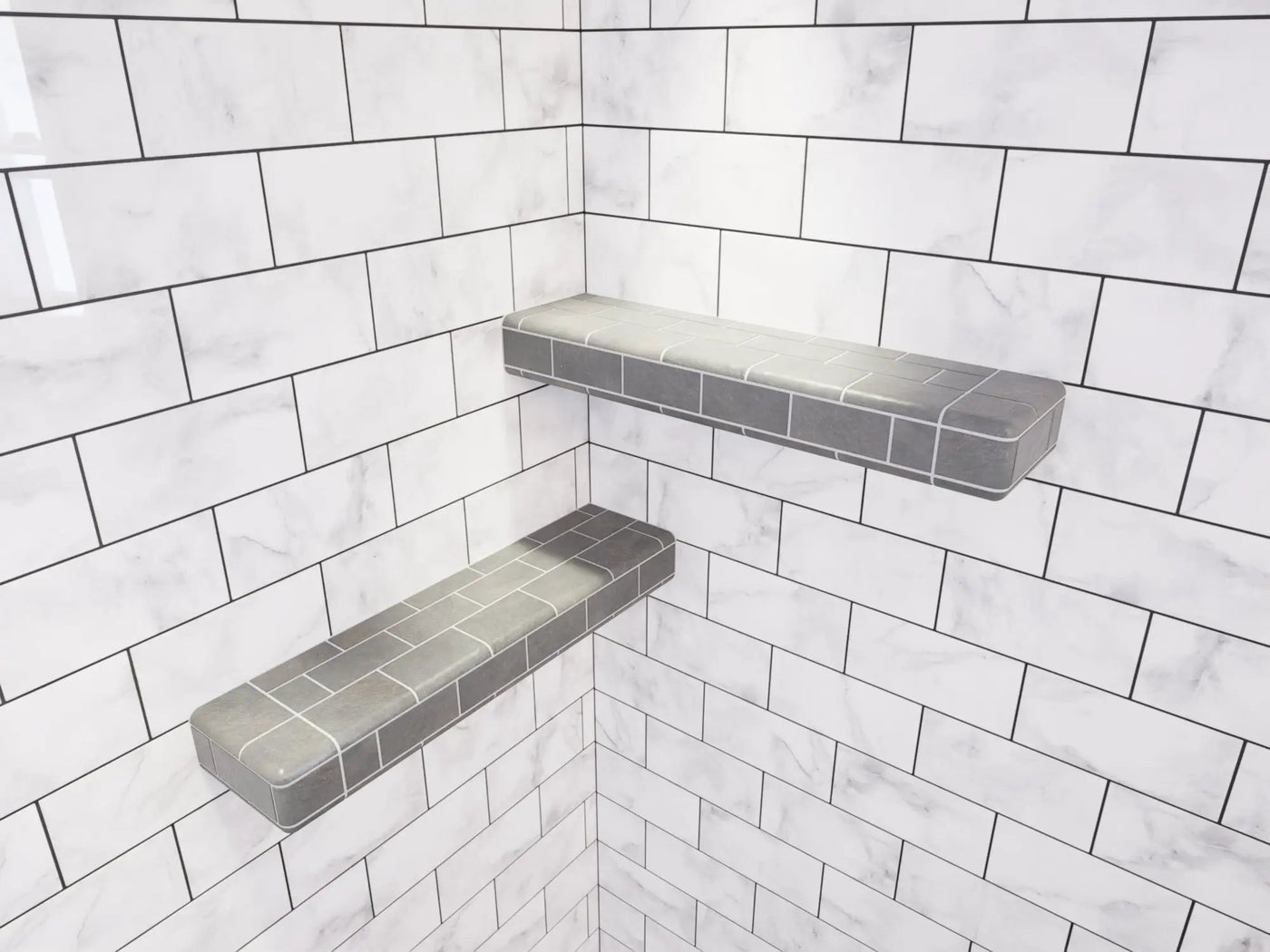 The Original™ Shower Shelf by The Original Granite Bracket
