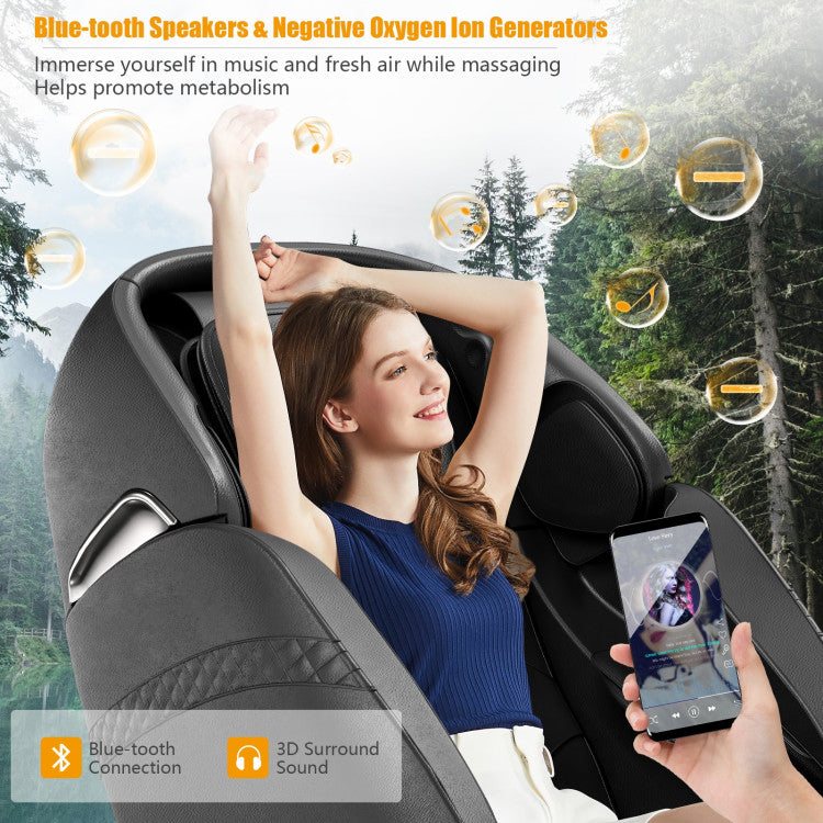 Relaxation 09 - Electric Zero Gravity Heated Massage Chair with SL Track, photo 3 of 14
