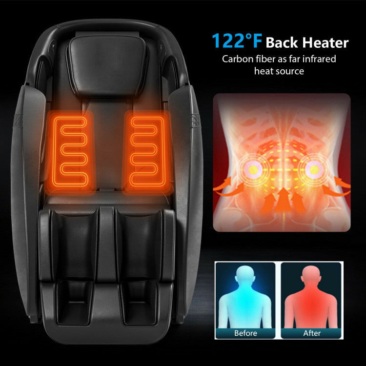 Relaxation 09 - Electric Zero Gravity Heated Massage Chair with SL Track, photo 10 of 14