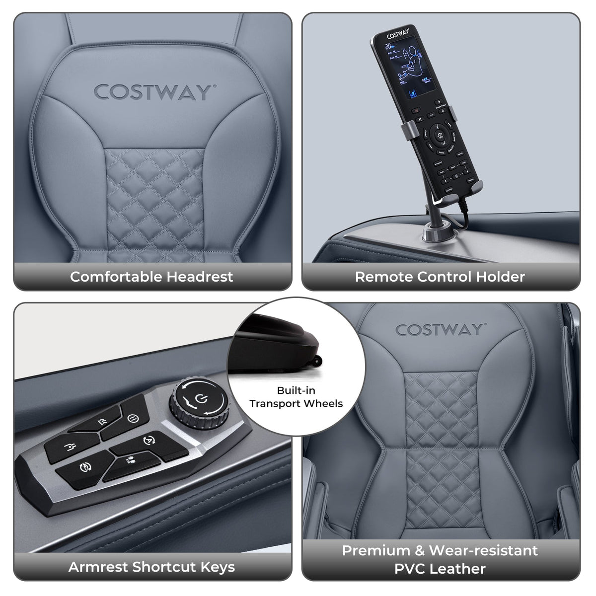 Relaxation 29-Full Body Massage Chair with Waist Heating & Airbag Massage, photo 11 of 19