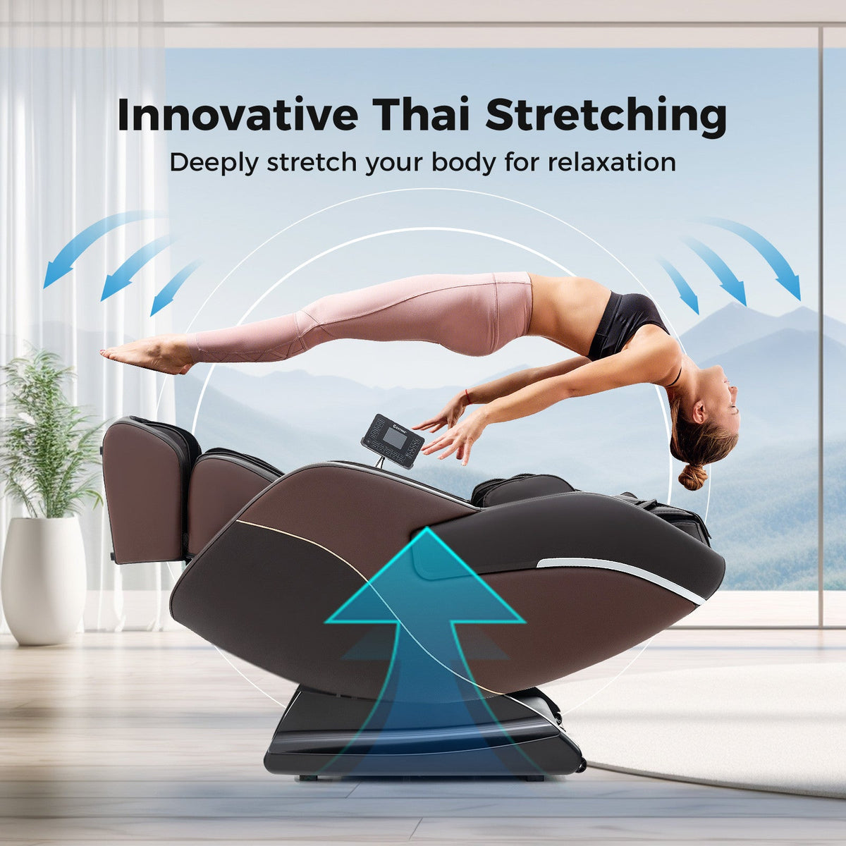 Relaxation 38 - Full Body Massage Chair with Airbags and Heater, photo 8 of 25