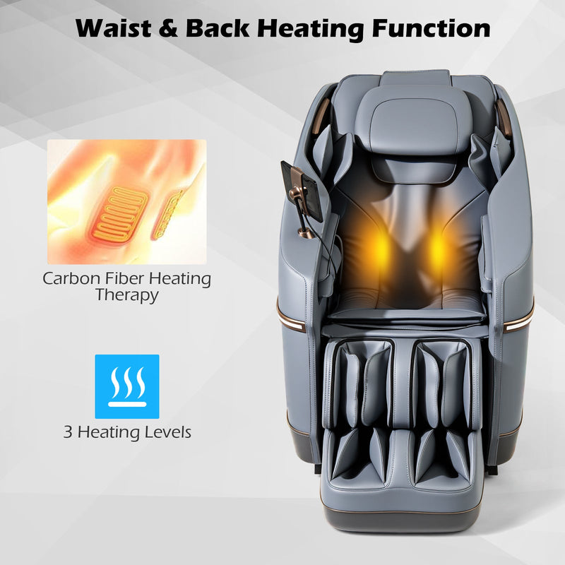 Relaxation 48 - Full Body Zero Gravity Massage Chair SL Track Recliner with Touch Screen, photo 9 of 10