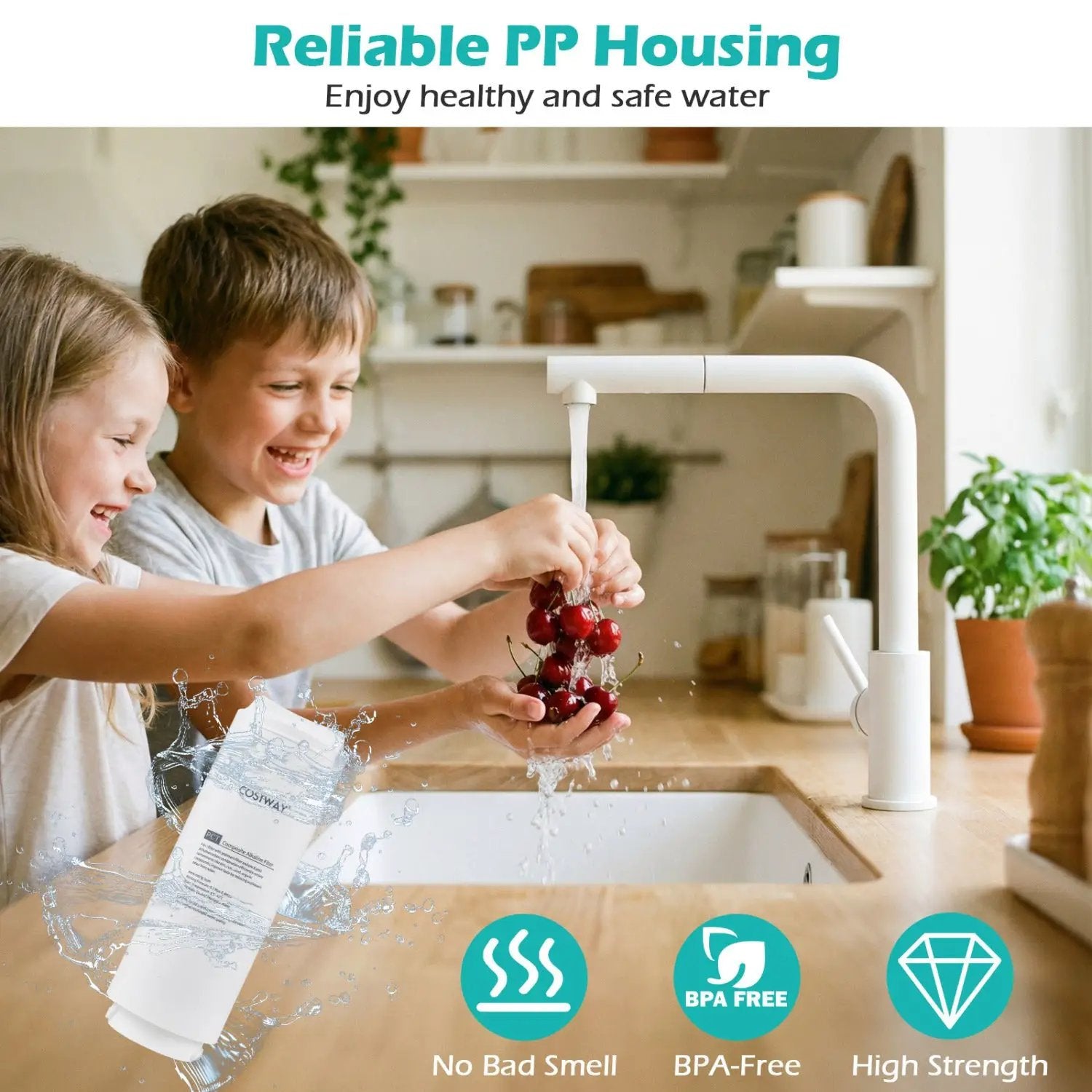 Replacement PCT Filter for AW-RB20/AW-RB05 Under-Sink Reverse Osmosis System by DirectDeals